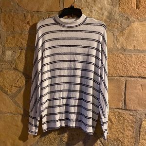 black striped sweater